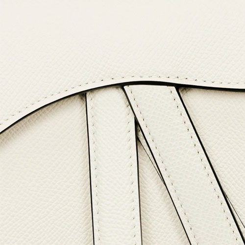 Dior Mini Saddle Bag with Strap White 11 Mini Saddle Bag with Strap-6